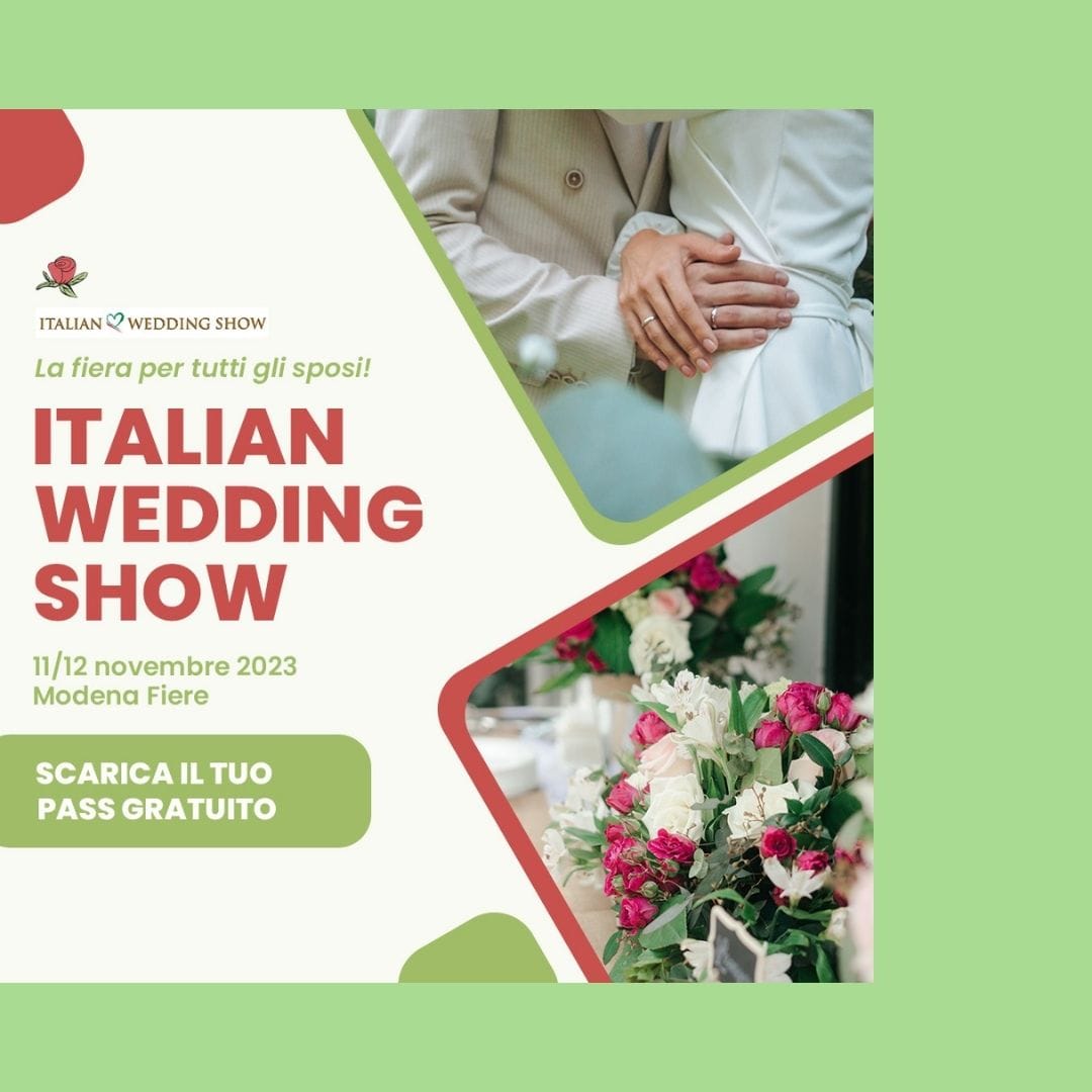 graphic design italian wedding show