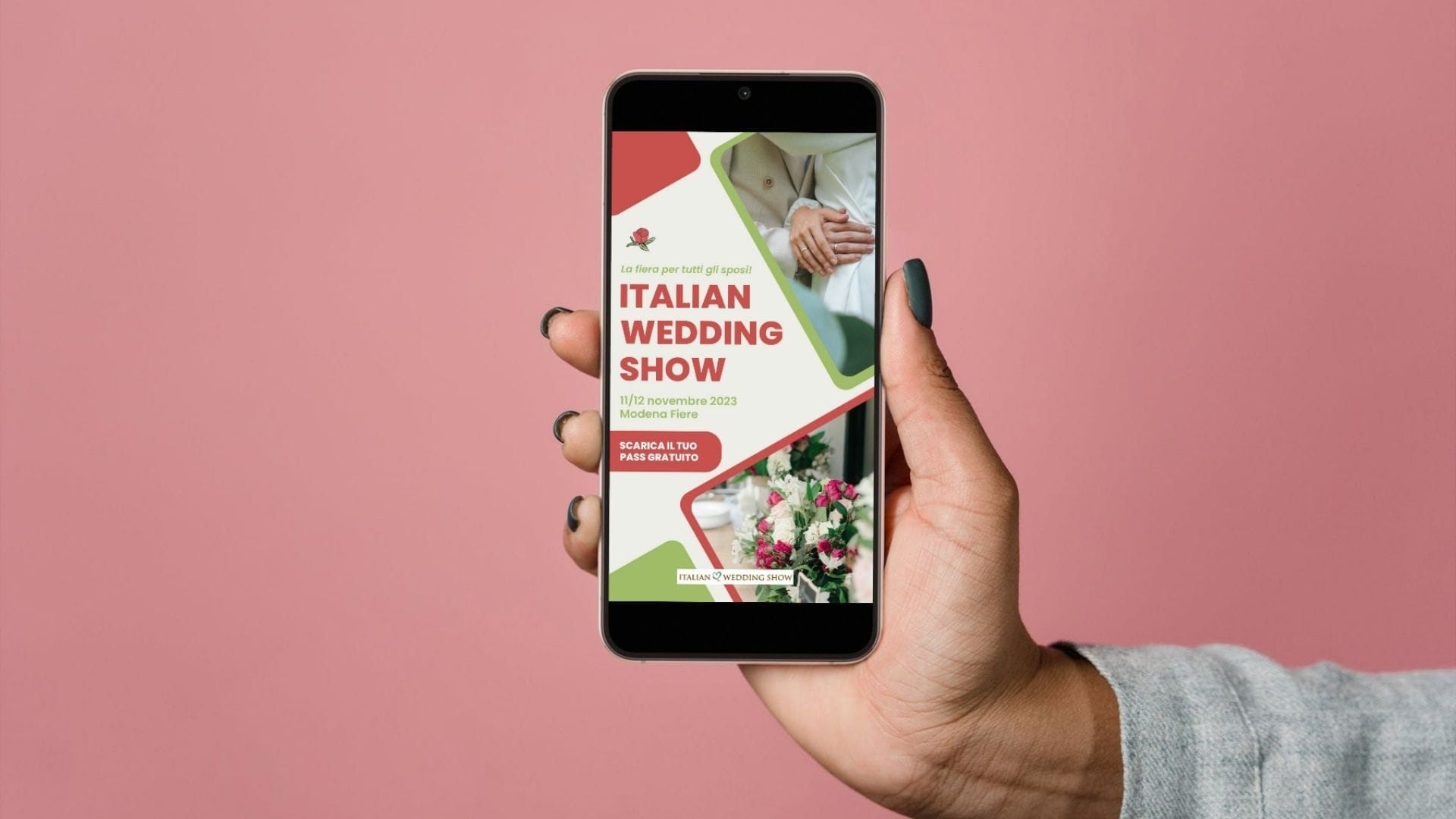 graphic design italian wedding show